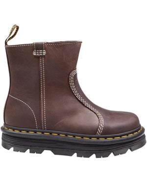 Dr. Martens Schoenen ,Bruin ,Enkellaarsjes