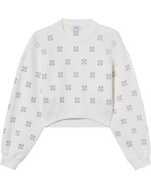 Off-White c/o Virgil Abloh Round-Neck Knitwear - White