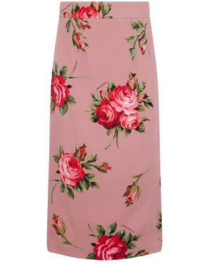 Dolce & Gabbana Midi Skirts - Rosa
