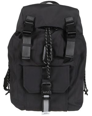 A.P.C. Backpacks - Nero