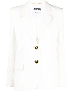 Moschino Blazers - White