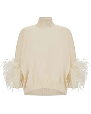 Alberta Ferretti Turtlenecks - Neutro