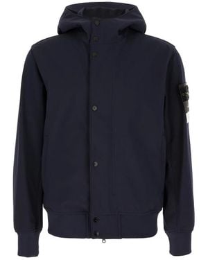 Stone Island Light Jackets - Azul