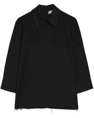 Jil Sander Jassen ,Zwart ,Top