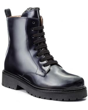 Twinset Lace-Up Boots - Blue
