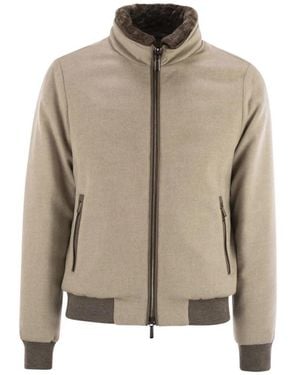Moorer Light Jackets - Natural