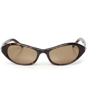 Chimi Accessoires ,Bruin ,Zonnebrillen - Metallic