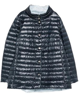 Herno Reversible A-Shape Jacket - Blauw