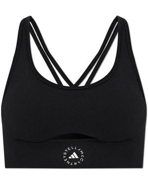 adidas By Stella McCartney Fitness ,Zwart ,Polyester Yoga Bra