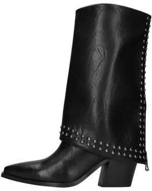 Exe' W5383 Stiefel Mit Absatz - Schwarz