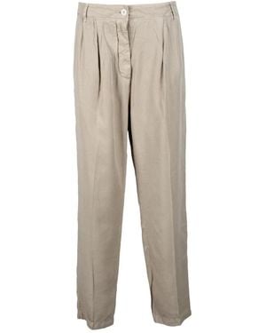 Replay Straight Trousers - Neutro