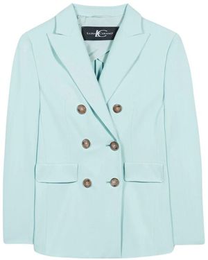 Luisa Cerano Zeitloser stil blazer - Blau