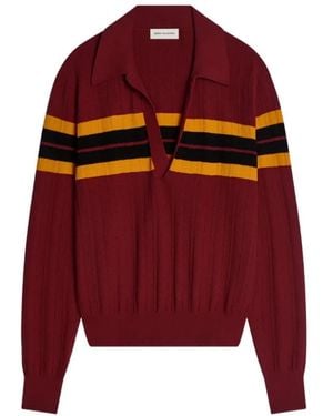 Dries Van Noten Polo Shirts - Red