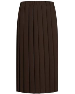 Jucca Midi Skirts - Marrón