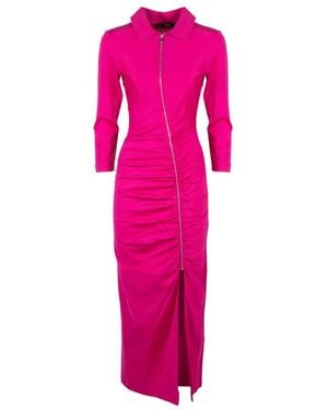Karl Lagerfeld Midi Dresses - Rosa