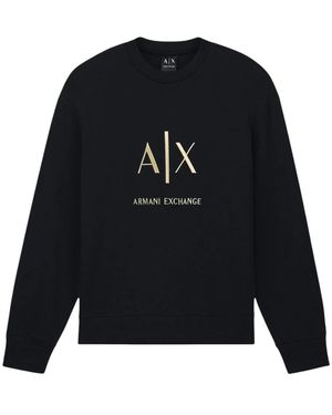 ARMANI EXCHANGE Crewneck Sweatshirt - Zwart