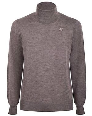 K-Way Turtlenecks - Brown