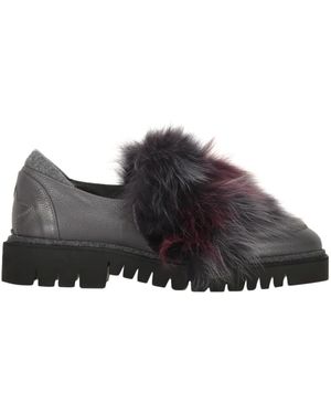 Lorena Antoniazzi Loafers - Grey