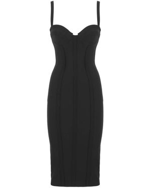 Elisabetta Franchi Midi Dresses - Zwart