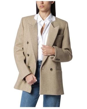Victoria Beckham Blazers - Natural