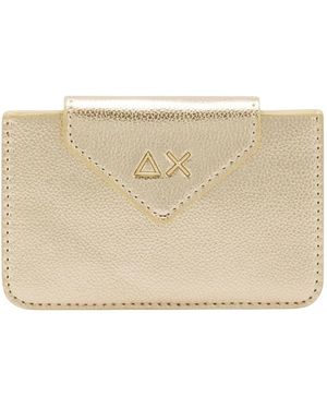 Sun 68 Accessoires ,Geel ,Leer Portafoglio - Naturel