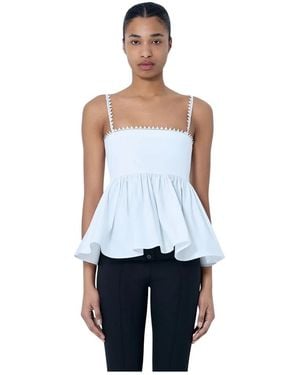 Jacquemus Sleeveless Tops - White