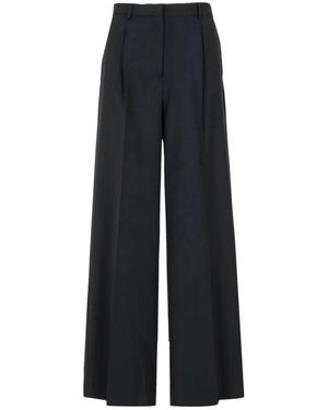 MSGM Wide Trousers - Nero