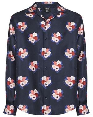 Fendi Casual Shirts - Blue