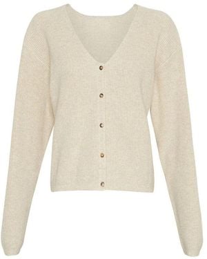 Moss Copenhagen Cardigans - Natural