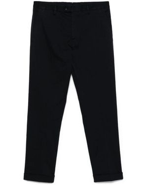 Drumohr Mitternachtsblaue Hose Mit Taschen - Schwarz