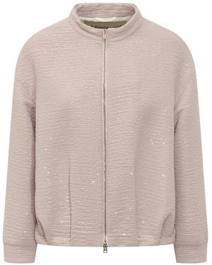 Herno Jassen ,Roze ,Pailletten Jas