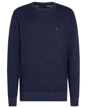 Tommy Hilfiger Round-Neck Knitwear - Blu