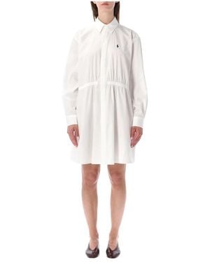 Polo Ralph Lauren Shirt Dresses - White