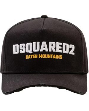 DSquared² Baseball Cap Gabard - Schwarz
