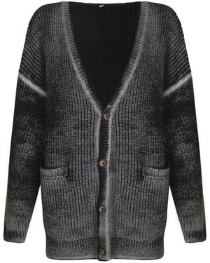 R13 Oversized cardigan - Schwarz