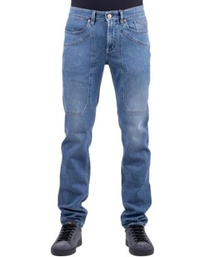 Jeckerson Straight Jeans - Bleu