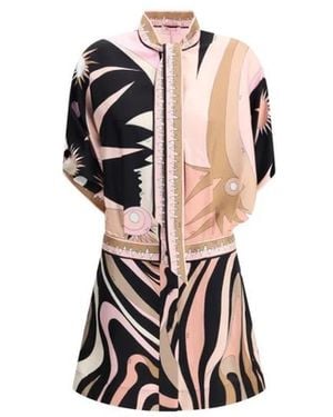 Emilio Pucci Short Dresses - Blanc