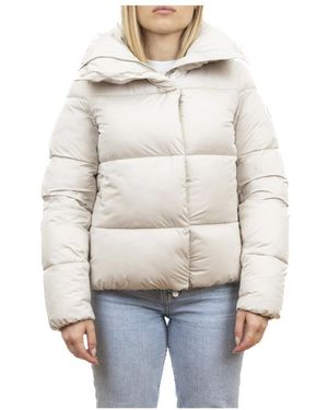 Save The Duck Jassen ,Polyester Wedel Down Jacket - Grijs