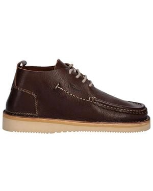 Fracap Lace-Up Boots - Marrón