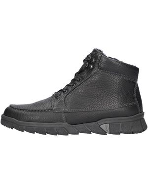 Waldläufer H-Lino Stiefelette - Schwarz