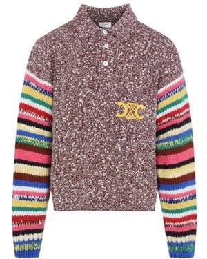 Celine Round-Neck Knitwear - Multicolour