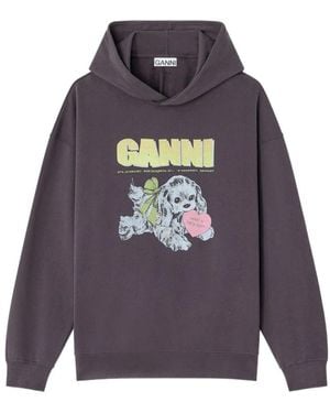 Ganni Hoodies - Morado