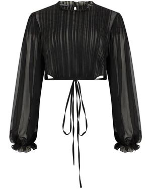 Alberta Ferretti Blouses - Black