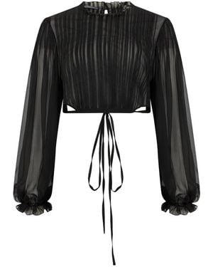 Alberta Ferretti Tops - Schwarz