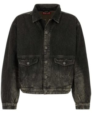 DIESEL Denim Jackets - Negro