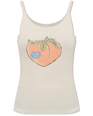 RE/DONE Sleeveless Tops - Gris