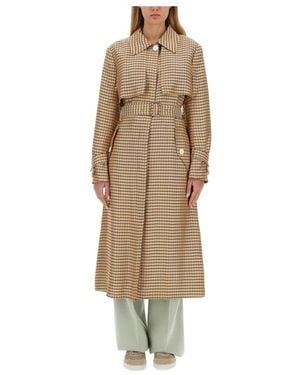 Lanvin Trenchcoat Mit Gürtel - Natur