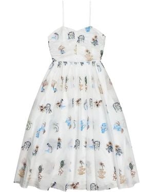 Munthe Midi Dresses - White