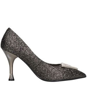 Emanuélle Vee Court Shoes - Grey