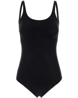 Courreges Badmode ,Zwart ,Cut Out 1-Piece Swimsuit